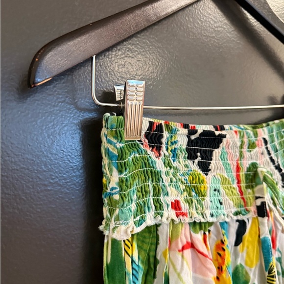 True Destination M EUC shell drawstring floral kulak pants ultra wide - Picture 4 of 13